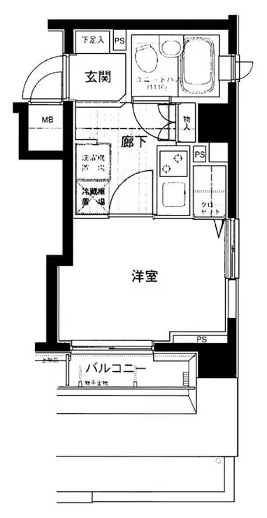 メインステージ御茶ノ水 7階階 間取り