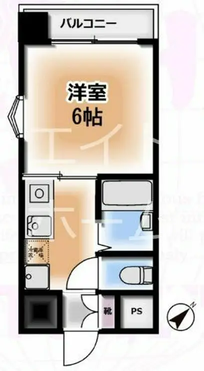 マーロン明神町 9階階 間取り