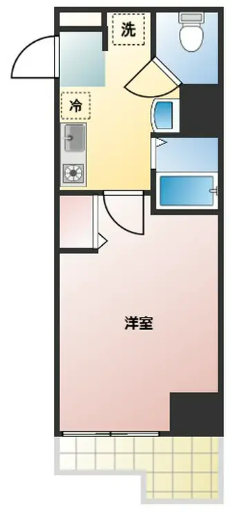 ジュエル荻窪弐番館 2階階 間取り