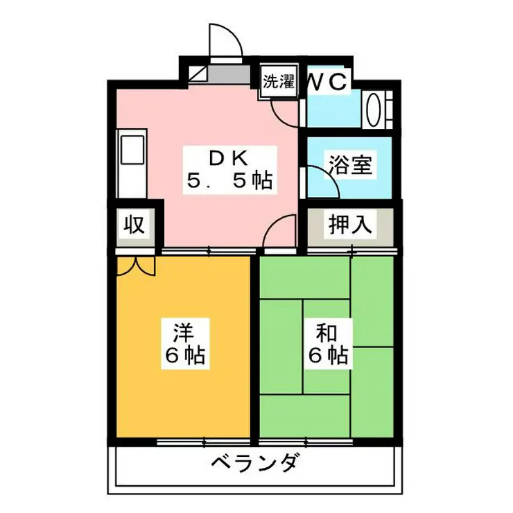 安藤ビル 2階階 間取り