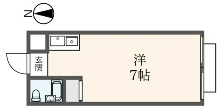 アネックス武蔵台 2階階 間取り