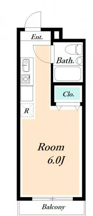 レジダンスアポロン 3階階 間取り