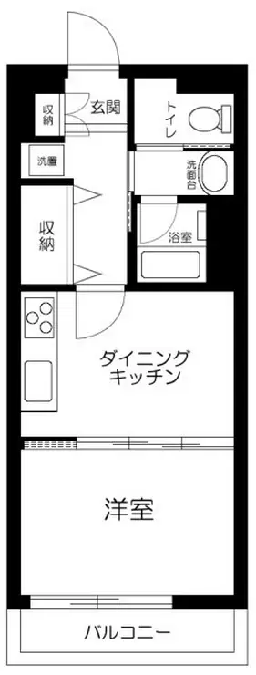 アトランティス三鷹 3階階 間取り