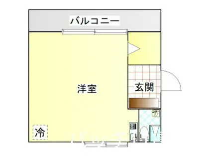 須崎グランドレジデンス(ワンルーム/3階)の間取り写真