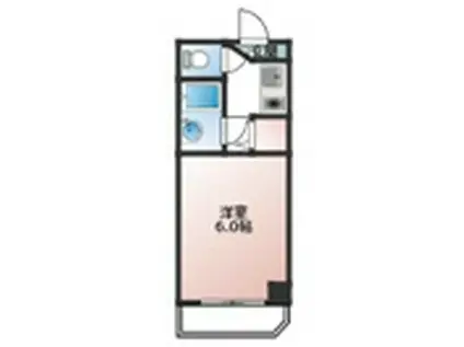 第7小島ビル(ワンルーム/3階)の間取り写真