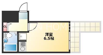 メゾンプチボワ(ワンルーム/4階)の間取り写真