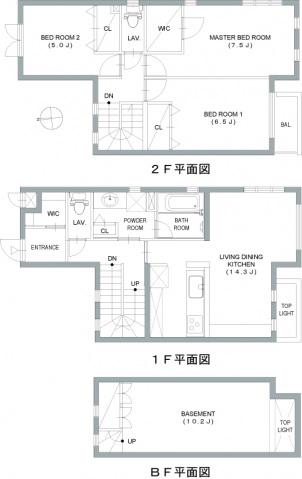 COSTA.M(3LDK/1階)の間取り写真