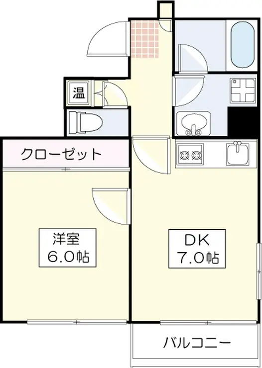 グリーン・ベル 3階階 間取り
