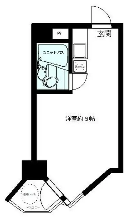 東京ベイビュウ 7階階 間取り