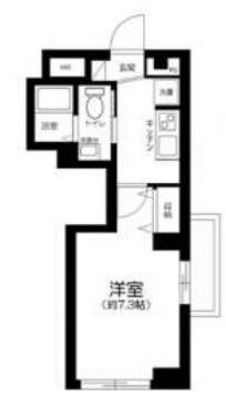 PIT MACHIYA(1K/5階)の間取り写真