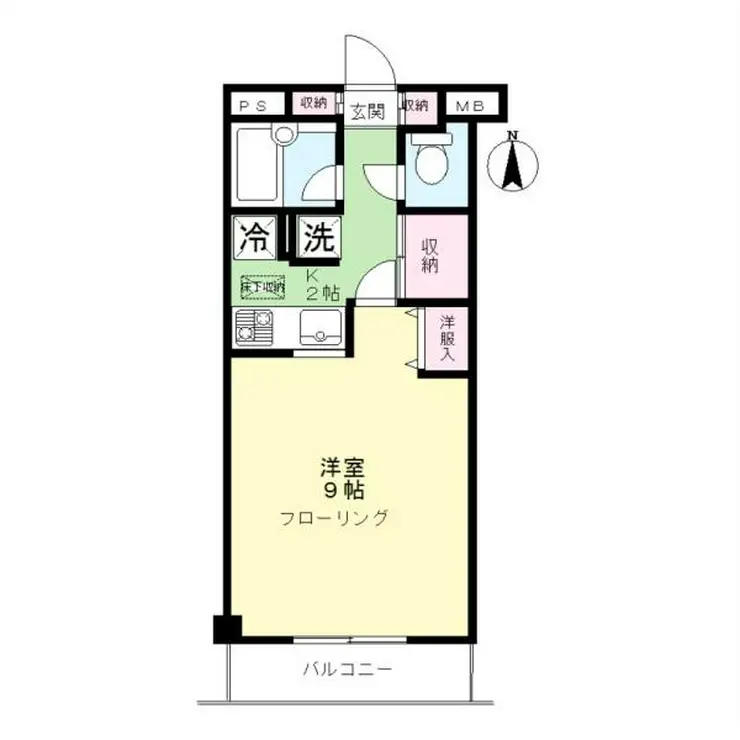 ソレイユ西嶺 1階階 間取り