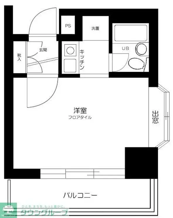 鶴見三和プラザ 3階階 間取り