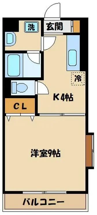 フォレスタヒルズ 2階階 間取り