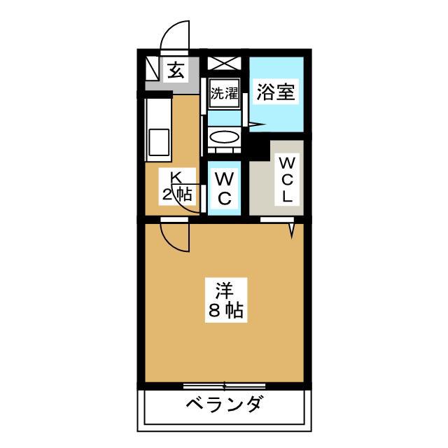 ソフィアコート(1K/1階)の間取り写真