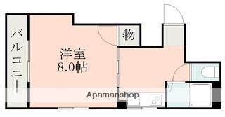 コーポ薬師堂(1K/3階)の間取り写真