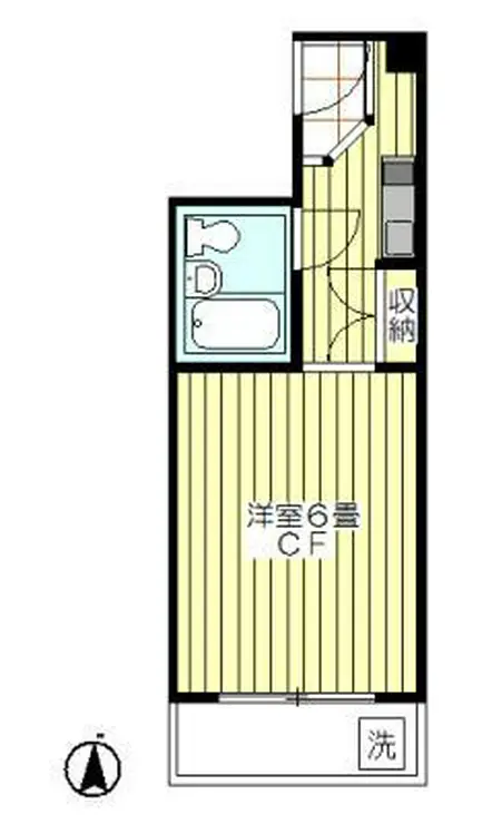 セピア目白 3階階 間取り