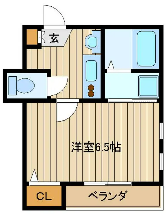 ハイネス新江古田 3階階 間取り