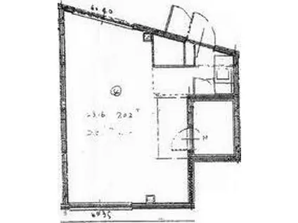 大幸ビル(ワンルーム/3階)の間取り写真