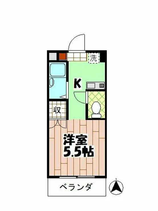 かみはしビル 4階階 間取り