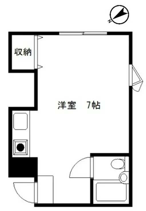 フローレンス駒沢 2階階 間取り