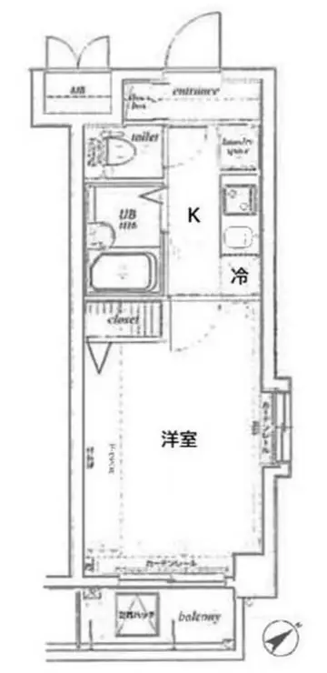 アヴィニティー上板橋 2階階 間取り
