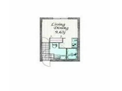 BRANCHE代田橋(ワンルーム/4階)の間取り写真