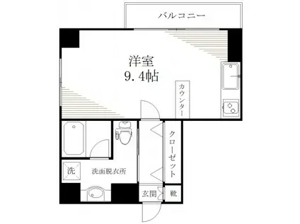 UNREVE秋葉原(ワンルーム/3階)の間取り写真