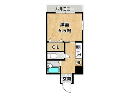 勝栄マンションパート3(1K/4階)の間取り写真