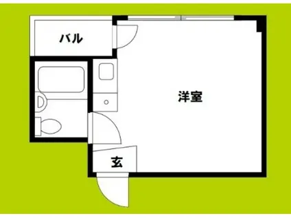 エミネント我孫子(ワンルーム/1階)の間取り写真