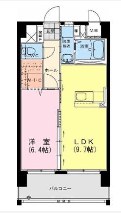 アンシャンテ・S(1LDK/3階)の間取り写真