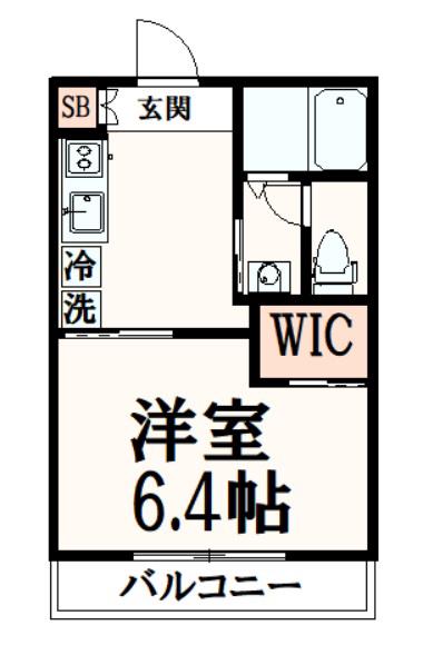 セントラルメゾン(1K/2階)の間取り写真