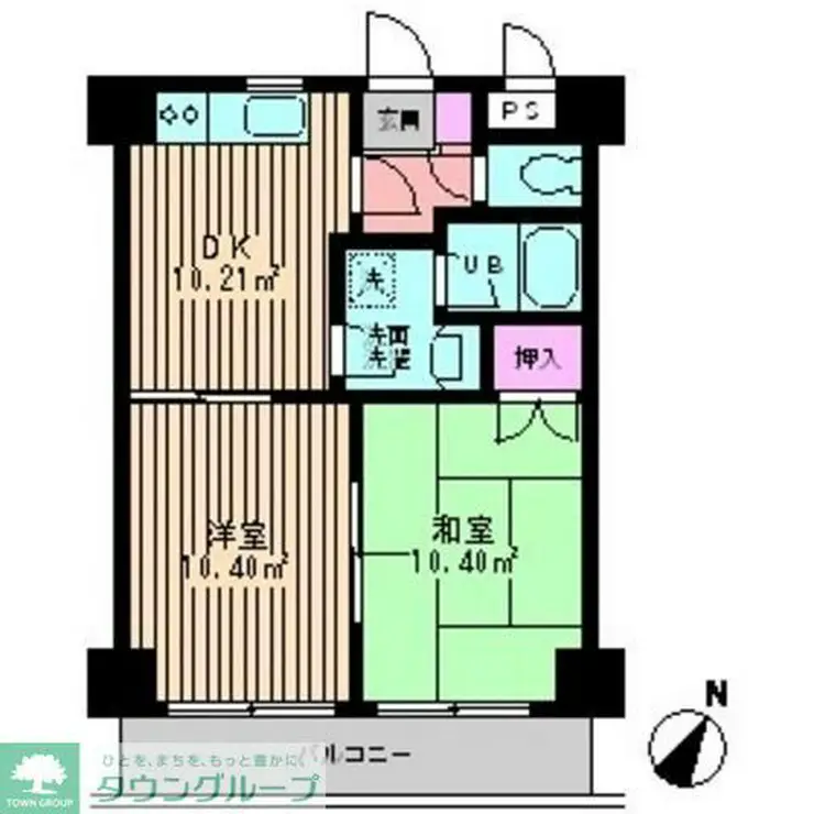 カサグランデ 2階階 間取り