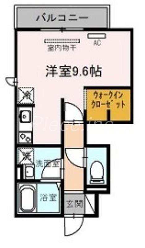 ダイワメゾン三国本町2(ワンルーム/1階)の間取り写真