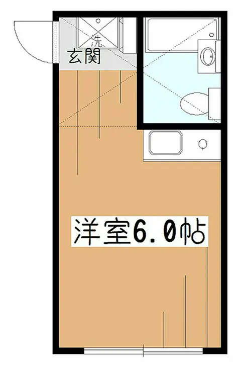 エミュー久米川 2階階 間取り