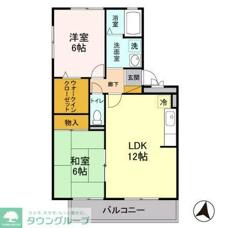 パークサイドヴィレッジ 3階階 間取り