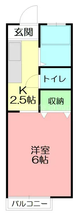 プリンスハウス 2階階 間取り
