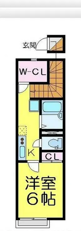 レオネクストフラッシュ新宿 2階階 間取り