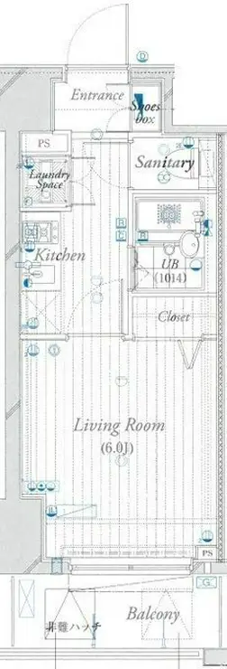 THEパームス東武練馬 11階階 間取り