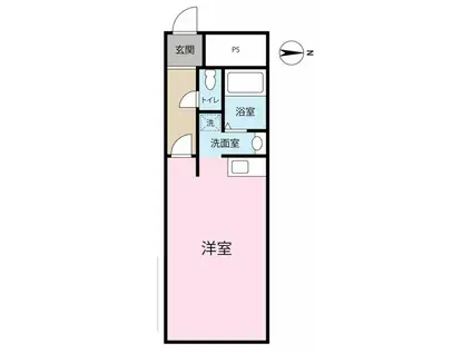 新大阪コーポビアネーズ(ワンルーム/4階)の間取り写真