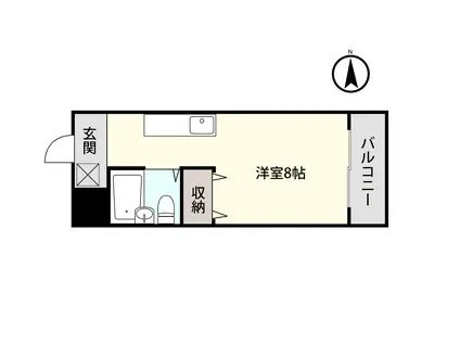 アシスト諏訪マンション(ワンルーム/3階)の間取り写真