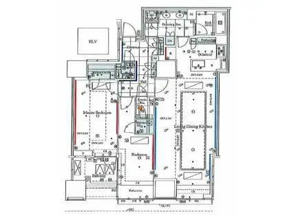 三田ガーデンヒルズ ノースヒル(2LDK/5階)の間取り写真