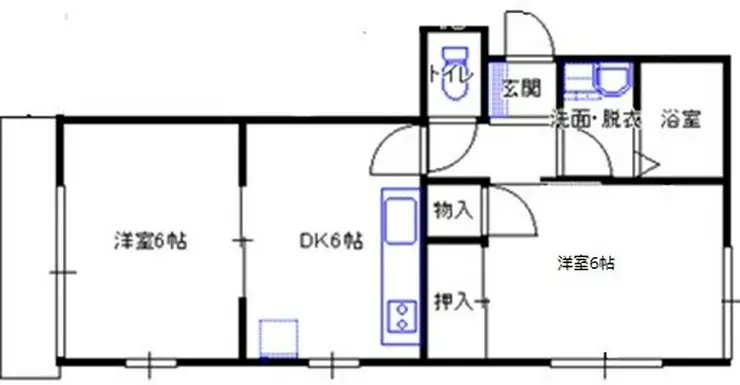 メゾンローラ 1階階 間取り