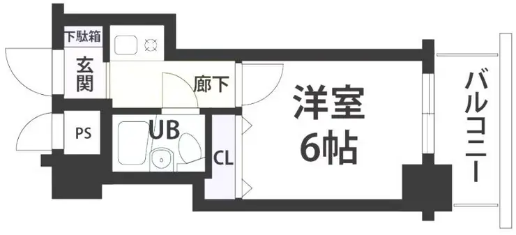 レクセル新子安 4階階 間取り