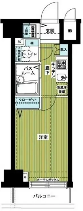 トーシンフェニックス方南町弐番館 2階階 間取り