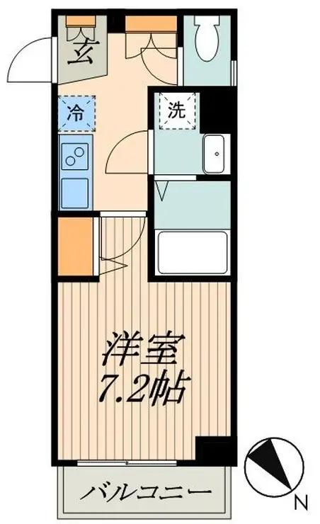 パレステュディオ神田EAST 4階階 間取り