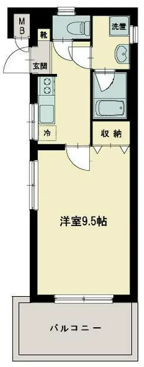 志幸38ミリオン 3階階 間取り