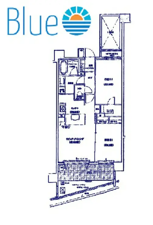 クリオ南太田 1階階 間取り
