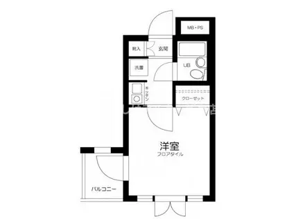 新高円寺ダイカンプラザシティ(1K/1階)の間取り写真