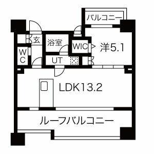 REALIZE押上II(1LDK/11階)の間取り写真