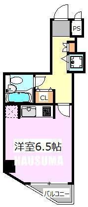 RADIA滝野川(ワンルーム/4階)の間取り写真